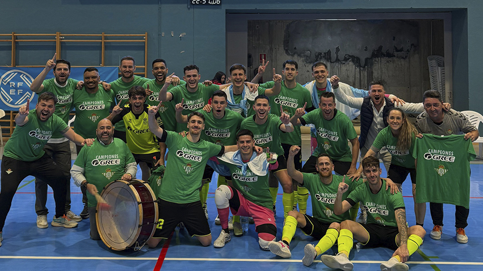 El Real Betis Futsal regresa a Primera División tras una temporada de ensueño