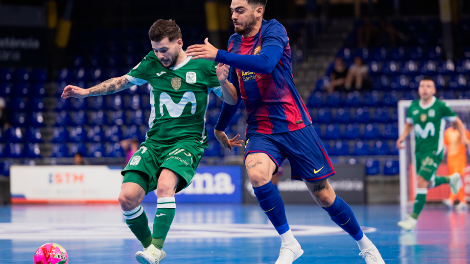 El Barça toma ventaja tras superar a Movistar Inter