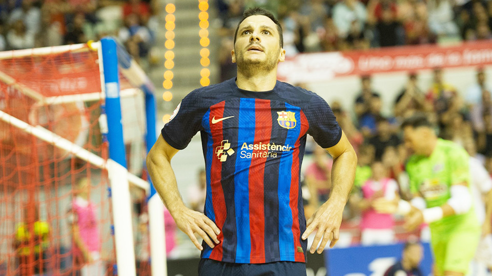 Dyego, jugador del Barça.