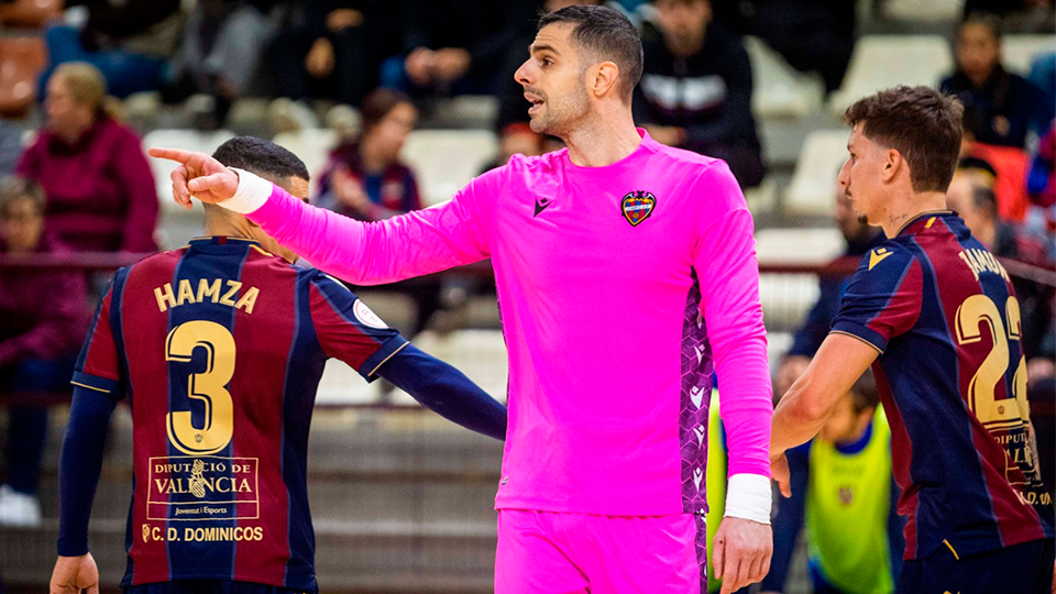 Fede, portero de Levante UD FS