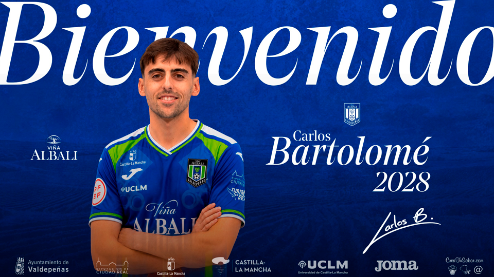 Carlos Bartolomé, nuevo jugador del Viña Albali Valdepeñas